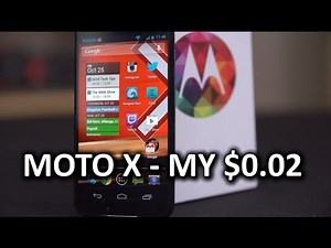 Moto X Unboxing & Review
