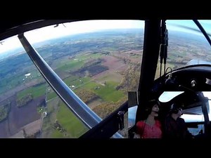 Hands off flying in a Luscombe 8A