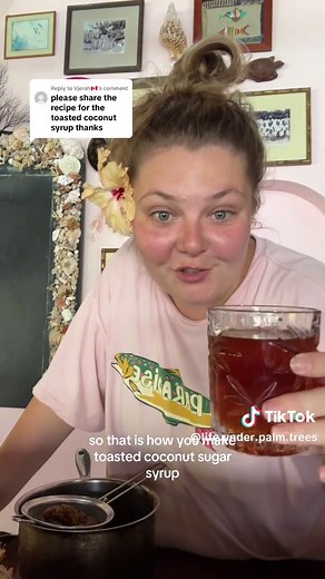 Toasted Coconut Simple Syrup Recipe for Cocktails