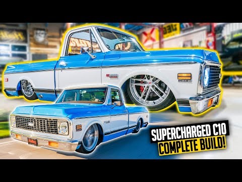 Building a Slammed & Supercharged LS3 1970 C10 in ONE EPISODE!
