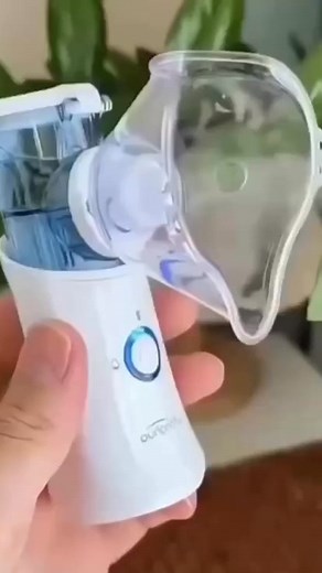 Portable Nebulizer for Adults,Kids for Breathing Problem White-Blue Nebulizer | Every Mart