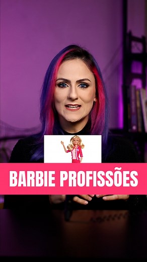 14K views · 114 reactions | HI BARBIE! HI KEN! Vem aprender como se fala algumas das profissões da Barbie em inglês!!! ‍‍♀️‍ Me segue para aumentar seu vocabulário todos os dias  #ingles #barbie #inglesonline #inglesfluente #aprenderingles | Teacher Elza | Facebook