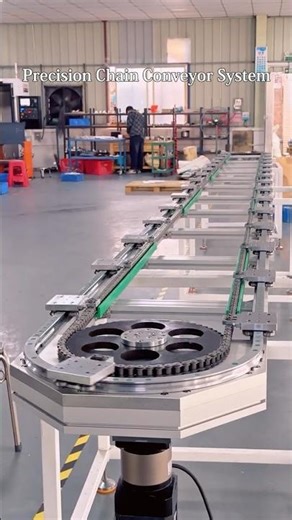 ±0.02mm Accuracy, Zero Downtime — Industrial Circular Chain Conveyor Demo