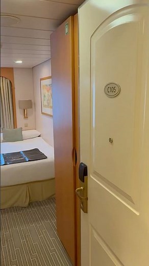 P&O Cruises Aurora - Sea View Cabin Tour (Single) - C105 (RE) #cruise #roomtour #pando #pandocruises