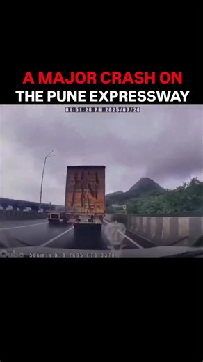 Indian Car Updates on Instagram: "A Pune Expressway crash, a truck rollover, and a Tata Safari caught in the middle — this was a real-world test of safety under extreme conditions. When everything collapsed on the highway, one question mattered the most: can a car truly protect the people inside? During this incident, multiple trucks lost control and rolled over a Tata Safari, leaving the vehicle heavily damaged. Despite the severity of the impact, the passenger cabin remained intact. The struct
