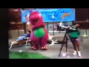 Barney comes to life (The Barney Channel have 28 videos)