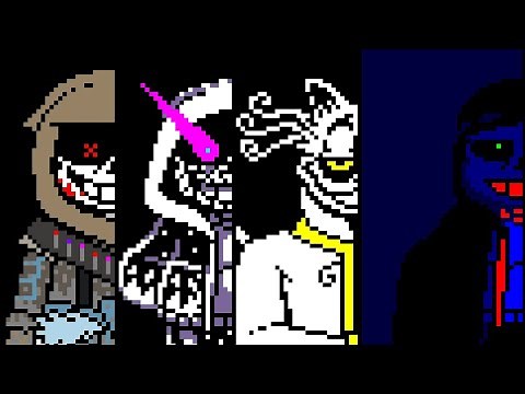 how to get all secret charactes in undertale multiversal calamity 2