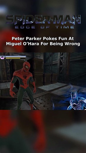 Spider-Man Edge Of Time - Peter Parker Pokes Fun At Miguel O’Hara For Being Wrong