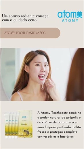 ATOMY TOOTHPASTE 4x50g