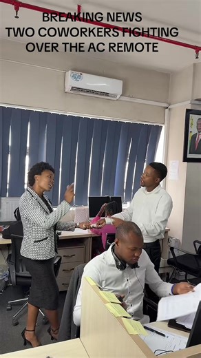 Breaking news : AC WARS in the office #fyp #tiktokviral #tiktok #following #humor