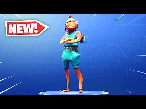 The New "FISHSTICK" Skin Gameplay in Fortnite..