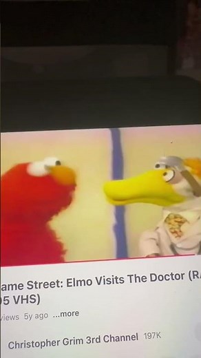 Sesame street Elmo Visits The Doctor 🧑🏻‍⚕️ 2005 VHS Sony Wonder sesame workshop