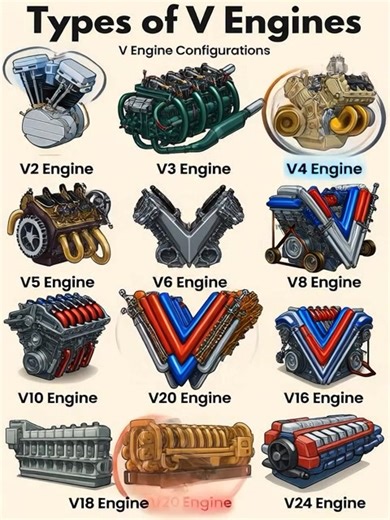 Types of V engines