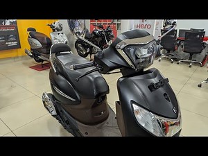 All New 2024 Hero Pleasure Plus XTEC - Matte Black
