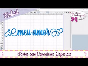 Como Usar Fontes com Caracteres Especiais