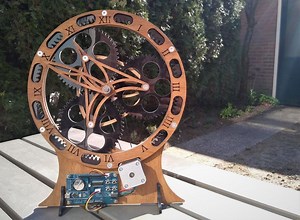 Planetary Gear Clock