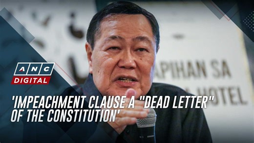 Former Supreme Court Associate Justice Antonio Carpio does not view the recent SC decision—which declared the impeachment case against Sara Duterte unconstitutional—as ‘judicial overreach.’ Instead, he characterizes it as a fundamental error, arguing that it violates previous Supreme Court precedents and is inconsistent with the legal definition of "session days." Carpio noted that the purpose of the "session day" rule—intended to "stop the clock"—has been defeated. He further criticized the Cou