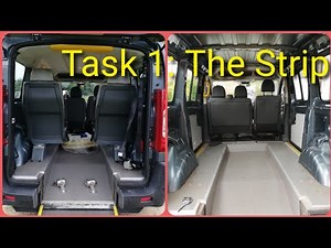 Peugeot Expert Tepee Camper Conversion Part 2: the strip