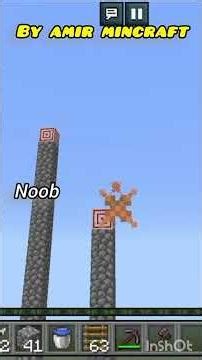 noob vs pro #1 #mincraft