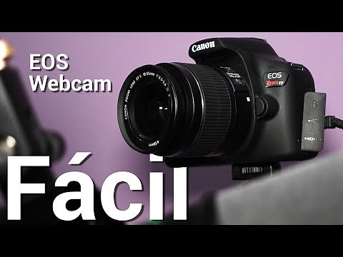 How to use a Canon camera as a webcam for streaming