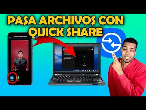 Como PASAR ARCHIVOS de Android a Windows con Quick Share