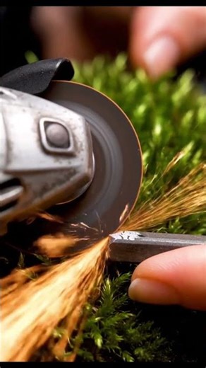 Mini Grinder ASMR | Satisfying Metal Cutting