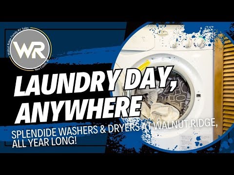 Keep It Clean on the Road with Splendide RV Washers & Dryers!