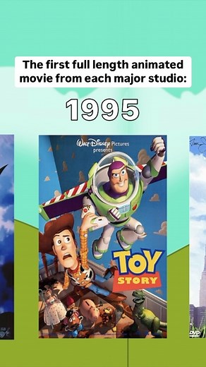 AnimationRewind on Instagram: "The first animated movie from each major studio! #disney #pixar #nickelodeon"