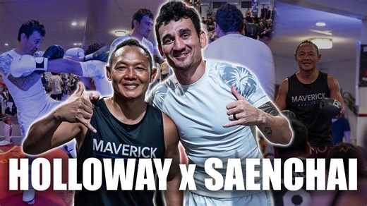 Max Holloway Meets the Legend Saenchai in Hawaii