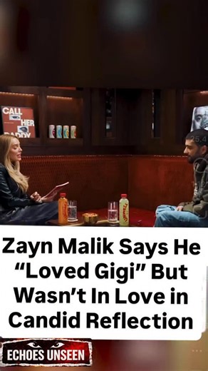 Echoes Unseen on Instagram: "In a recent interview, Zayn Malik opened up about his past relationship with Gigi Hadid, saying he “loved her” but admitted he wasn’t truly in love. The comment adds nuance to a romance that once seemed picture-perfect in the public eye. Fans are parsing the distinction between affection and deeper romantic connection, a reminder that relationships can be meaningful without being forever. Love, as ever, is complicated — and celebrities, despite the gloss, navigate th