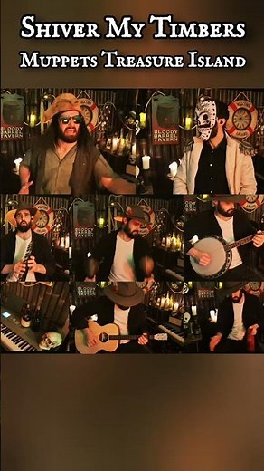 Shiver My Timbers | Epic Pirate Tavern Cover (Muppets Treasure Island) #shorts
