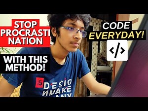 DO THIS to Learn to Code Consistently and Avoid Procrastination🔥