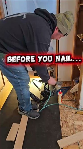 Oil 'er up! Always do this before using nail guns. #tools