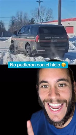 Carlos Eduardo Espina on Instagram: "El ICE no pudo con el hielo y se quedaron atascados 🤭"