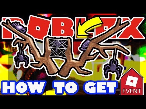 [EVENT] How To Get the Spider Antlers - Roblox 2018 Halloween Event Tutorial