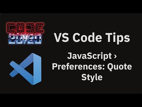 VS Code tips — Changing the prefered quote style in JavaScript and TypeScript