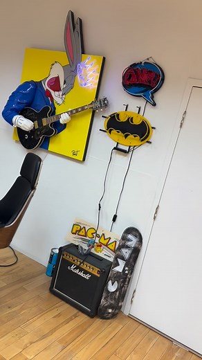 Just another day at the studio #popart #sylvainprevost #artcollectors #miami #miami #art #artcollector #artist #original #galerieblanche #sriiz #espritcreatif #newyork #midogaleria #artbasel #reddot | Sylvain Prevost