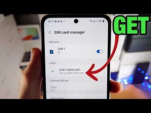 How To Activate ESIM in Samsung Galaxy Z Flip 4! [use]