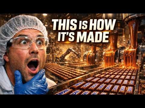 How Snickers Are Made | The Factory Process Explained