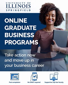 Qualify for leadership roles! These respected 100% online MBA programs are affordable, flexible and AACSB accredited. | College of Business and Management at UIS