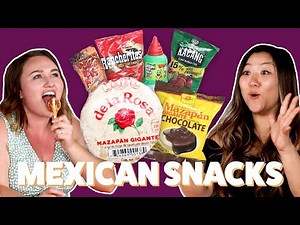 Americans Try Mexican Snacks