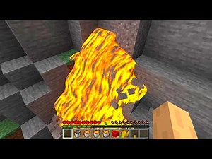 How to Make Realistic Lava in Minecraft! (NO MODS!)