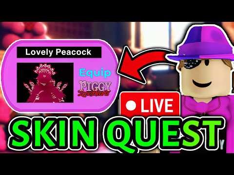 NEW PIGGY LOVEHEARTS SKIN QUEST! (New Update) LIVE 🔴
