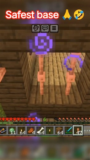 Safest base 🙏🤣#minecraft #edit #yosho #viral #point#funny #shorts