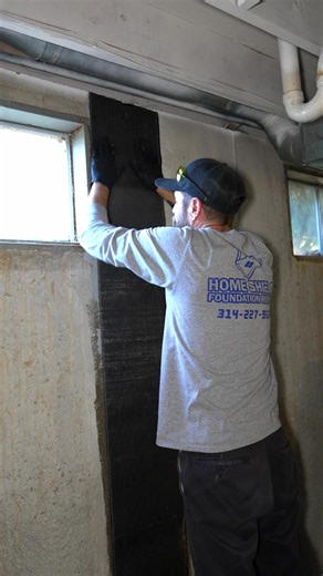 Satisfying? Yes. Necessary? 100%. #foundationrepair #crackrepair #homeproblems #homeowners #fyp