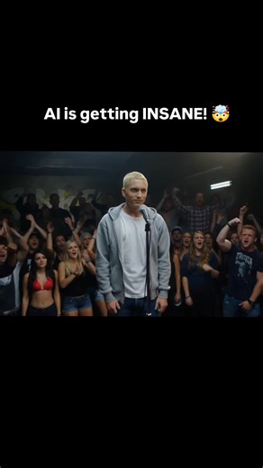 Eminem meets president in a rap battle AI 🤯 (made with SEEDANCE 2.0) do you think artificial intelligence will take over? #eminem #rap #freestyle #hiphop #chatgpt