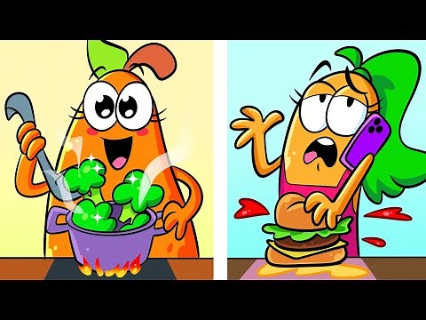 Good Mother VS Bad Mother 🍐 Overprotective VS Too Busy 🍐 Pear Couple