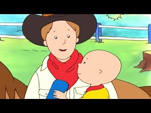 Caillou Meets a Cowboy | Caillou Cartoon