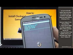 Install ClockworkMod Recovery using another custom recovery