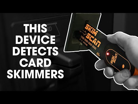 Skim Scan Card Skimmer Detector by Berkeley Varitronics Systems